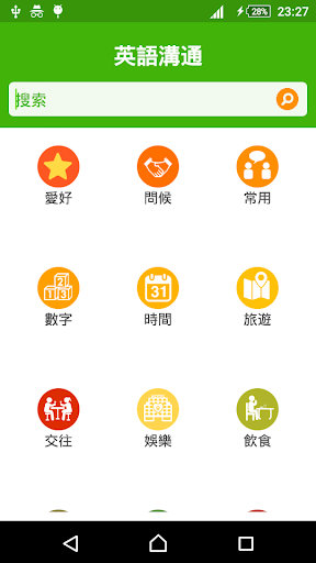 英語溝通 - 免費學英語 (Learn English for Chinese) - Image screenshot of android app
