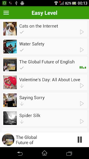 English Listening Practice - Image screenshot of android app