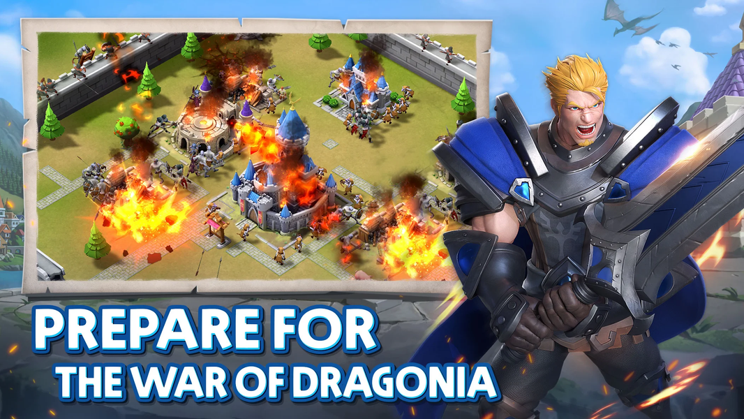 Dragon Siege: Kingdom Conquest - Gameplay image of android game