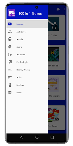 100 in 1 Games - عکس بازی موبایلی اندروید