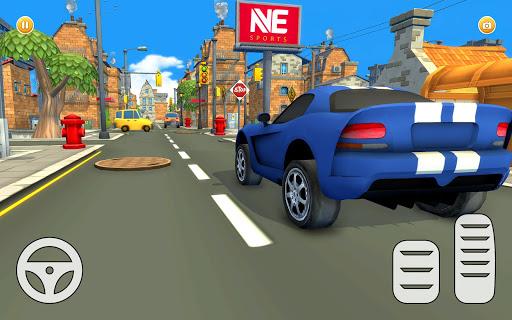 Speedy Car City Food Delivery: Restaurant Games 3D - Image screenshot of android app