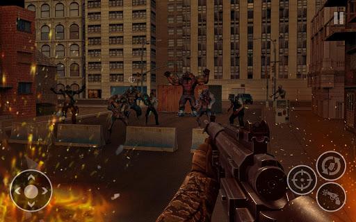 Sniper Army Zombie Shooter: Sh - Gameplay image of android game
