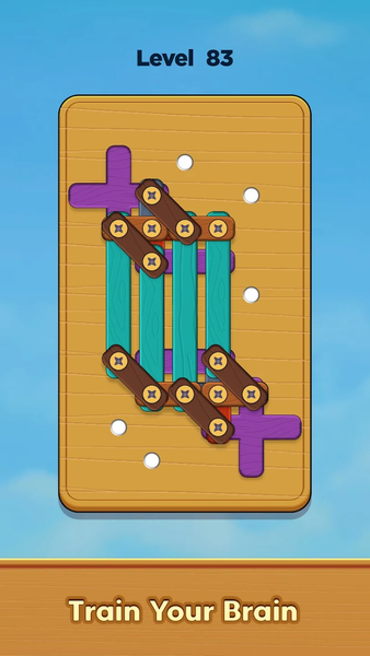 Nuts & Woods: Screw Puzzle - عکس بازی موبایلی اندروید