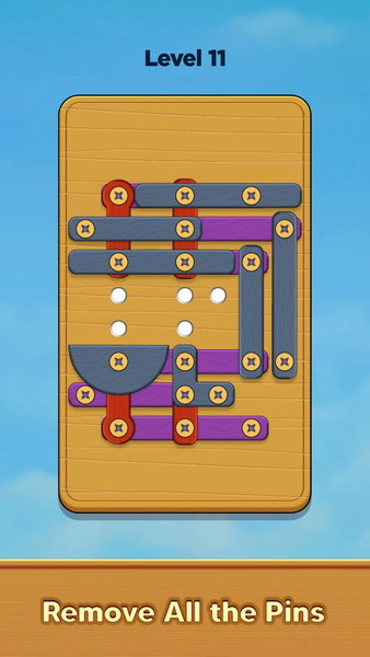 Nuts & Woods: Screw Puzzle - Gameplay image of android game