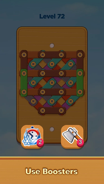 Nuts & Woods: Screw Puzzle - عکس بازی موبایلی اندروید