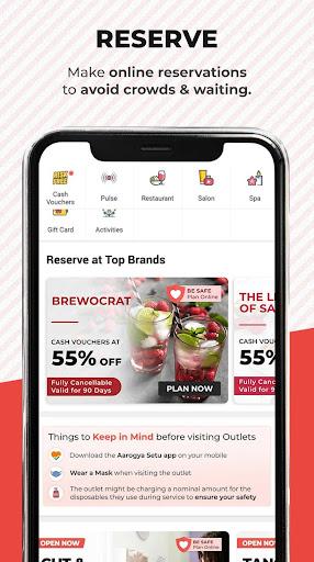 nearbuy - Food Spa Salon Deals - عکس برنامه موبایلی اندروید