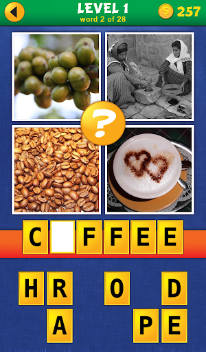 4 Pics 1 Word: More Words - Gameplay image of android game