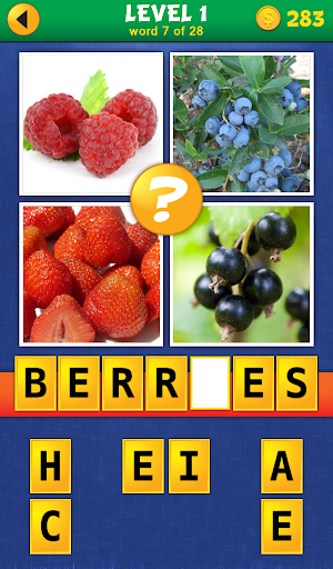 4 Pics 1 Word: More Words - Gameplay image of android game