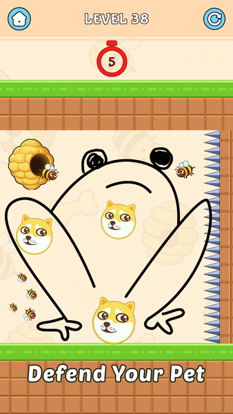 Pet Rescue - Gameplay image of android game