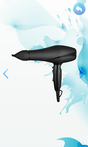 Hair dryer - Prank - Image screenshot of android app