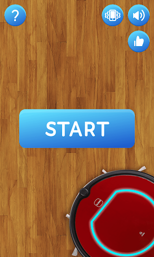 Robot vacuum cleaner - prank - Image screenshot of android app