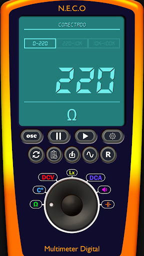 Multimeter/Oscilloscope - Image screenshot of android app