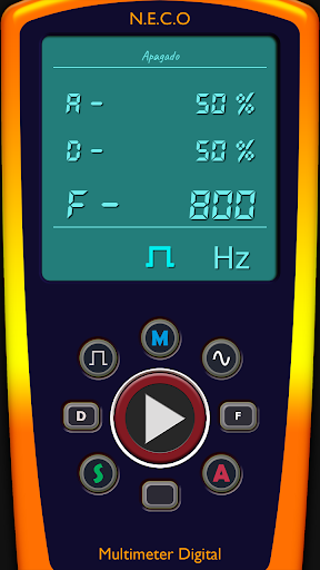 Multimeter/Oscilloscope - Image screenshot of android app