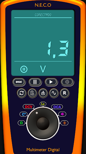 Multimeter/Oscilloscope - Image screenshot of android app