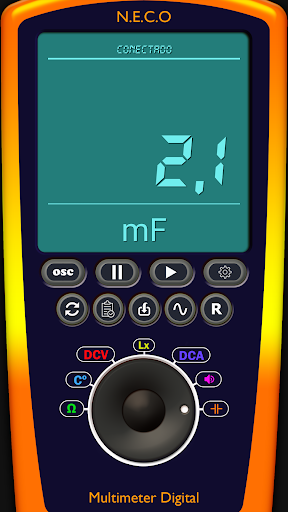 Multimeter/Oscilloscope - Image screenshot of android app