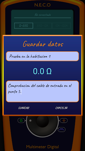 Multimeter/Oscilloscope - Image screenshot of android app