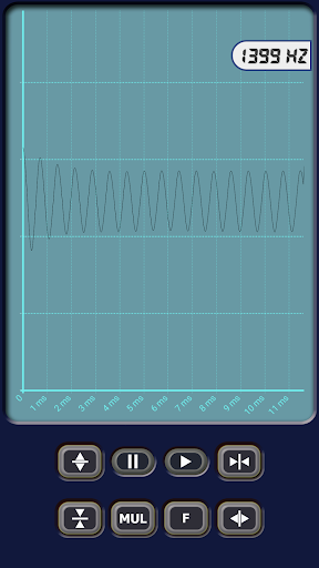 Multimeter/Oscilloscope - Image screenshot of android app