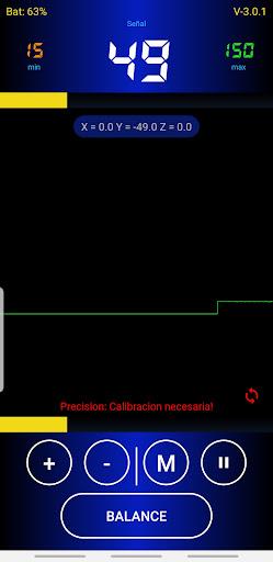 Metal detector SHunter DIY - Image screenshot of android app