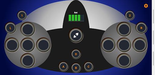 Bluetooth RC Car Control DIY - Image screenshot of android app