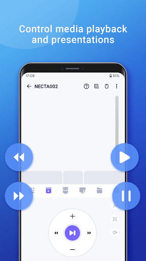 WiFi Mouse - Image screenshot of android app