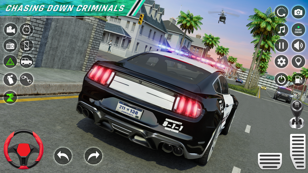 Police Chase: Cop Simulator 3D - Gameplay image of android game
