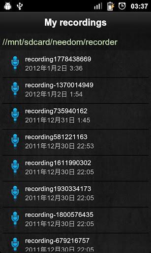 Sound Recorder - Image screenshot of android app