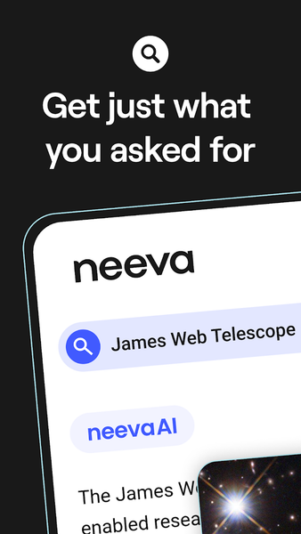 Neeva Browser & Search Engine - عکس برنامه موبایلی اندروید