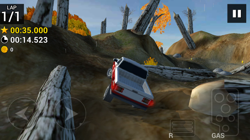 Hill Riders Off-road - Gameplay image of android game