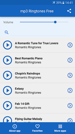 mp3 Ringtones - Image screenshot of android app