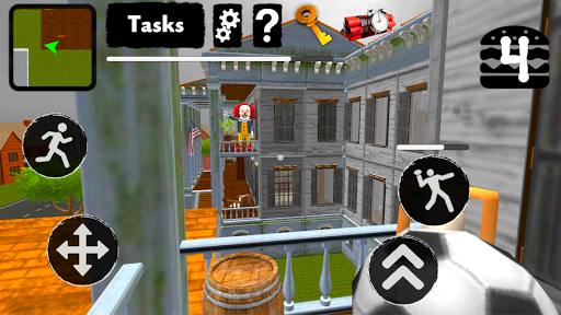 Neighbor Clown. Scary Escape ۳D - عکس بازی موبایلی اندروید