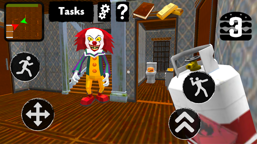Neighbor Clown. Scary Escape ۳D - عکس بازی موبایلی اندروید