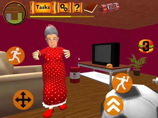 Neighbor Granny. Scary Secret 3D - Gameplay image of android game