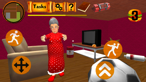 Neighbor Granny. Scary Secret 3D - Gameplay image of android game