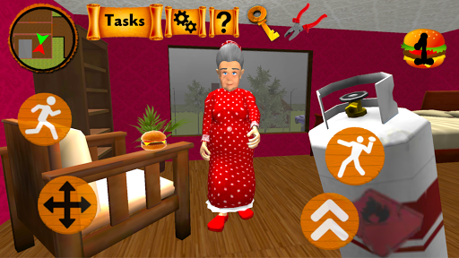 Neighbor Granny. Scary Secret 3D - Gameplay image of android game