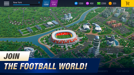 11x11: Soccer Club Manager - Gameplay image of android game