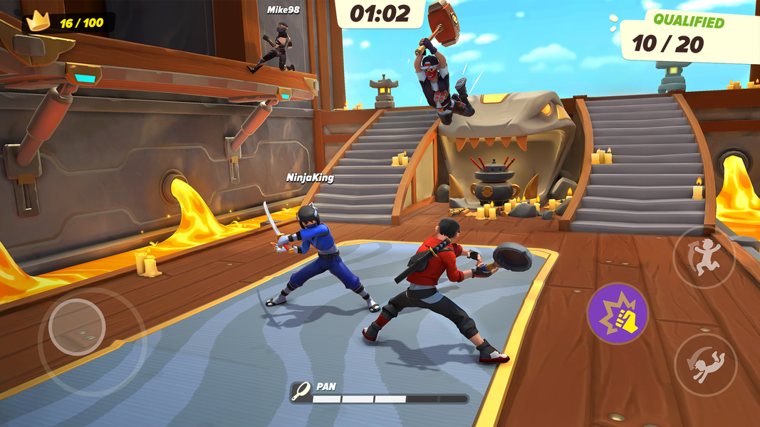 Ninja Party - عکس بازی موبایلی اندروید