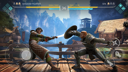 Shadow Fight 4: Arena - Gameplay image of android game