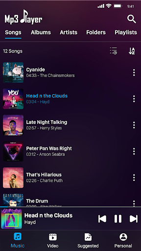 Music Video Player - عکس برنامه موبایلی اندروید
