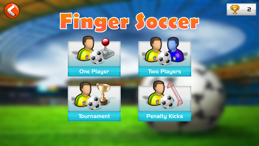 Finger Soccer - Image screenshot of android app