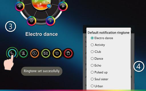 Dance music ringtones - عکس برنامه موبایلی اندروید