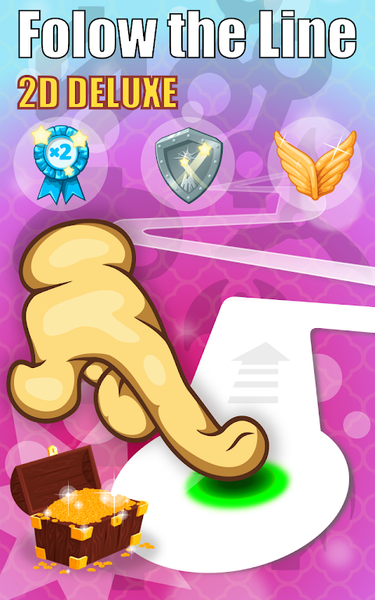 دنبال خط برو - عکس بازی موبایلی اندروید