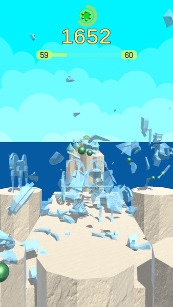 Shatter Balls - Smash Everythi - Gameplay image of android game