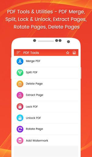 PDF Tools – PDF Utilities - Image screenshot of android app