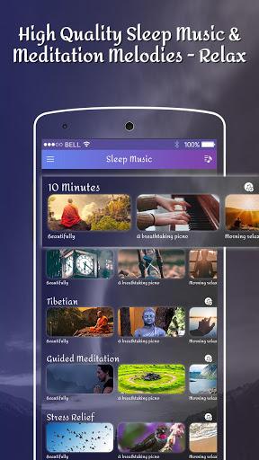 Sleep Music & Meditation Melodies - Relax - Image screenshot of android app