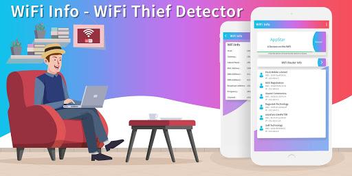 WiFi Info - WiFi Thief Detector - عکس برنامه موبایلی اندروید