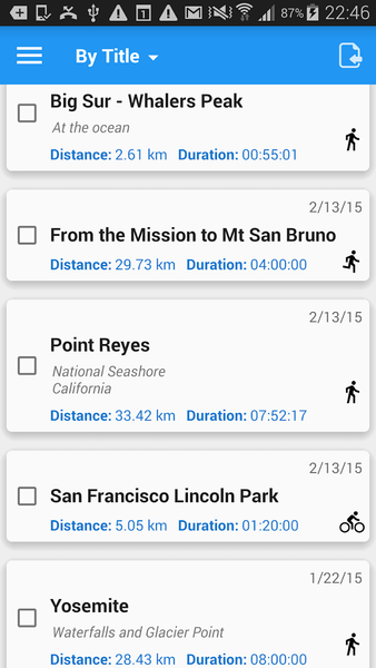 Track My Trip - GPS Tracking - عکس برنامه موبایلی اندروید