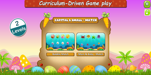 ABC Capital & Small Letters Match - عکس برنامه موبایلی اندروید