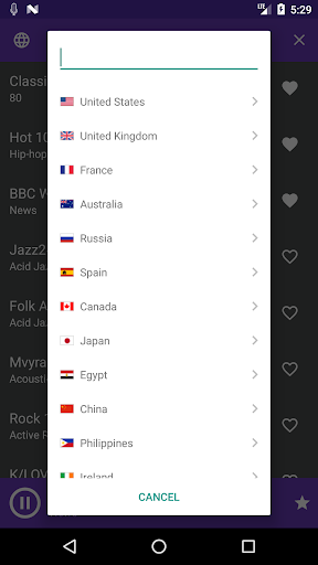 Light Radio - Global FM radio frequency support - عکس برنامه موبایلی اندروید