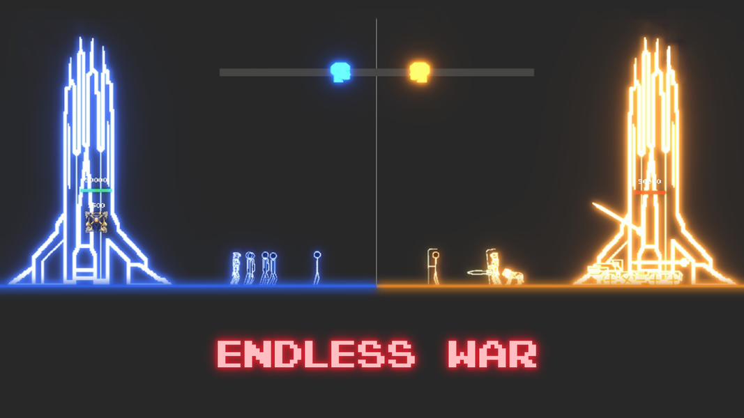 Ragdoll Playground Neon Battle - عکس بازی موبایلی اندروید
