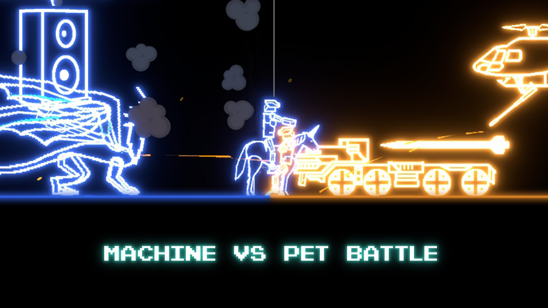 Ragdoll Playground Neon Battle - عکس بازی موبایلی اندروید